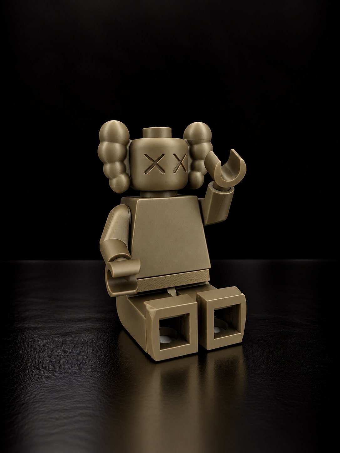 BlockHead - KAWS Inspired